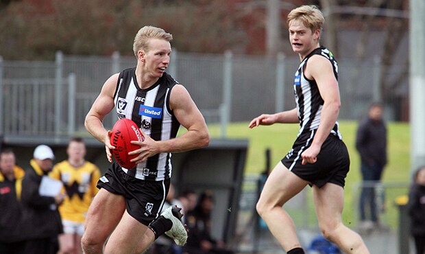 1007SmithVFL.jpg Josh Smith was best afield in the 58-point win over Werribee - VFL,Collingwood Magpies,Collingwood